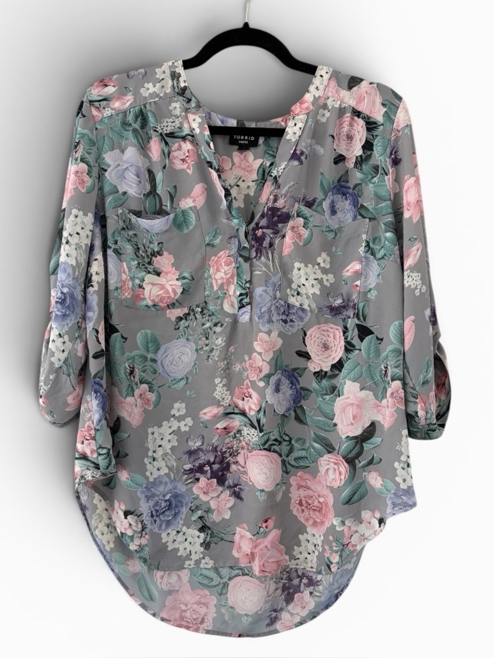 Torrid Harper Blouse Size O